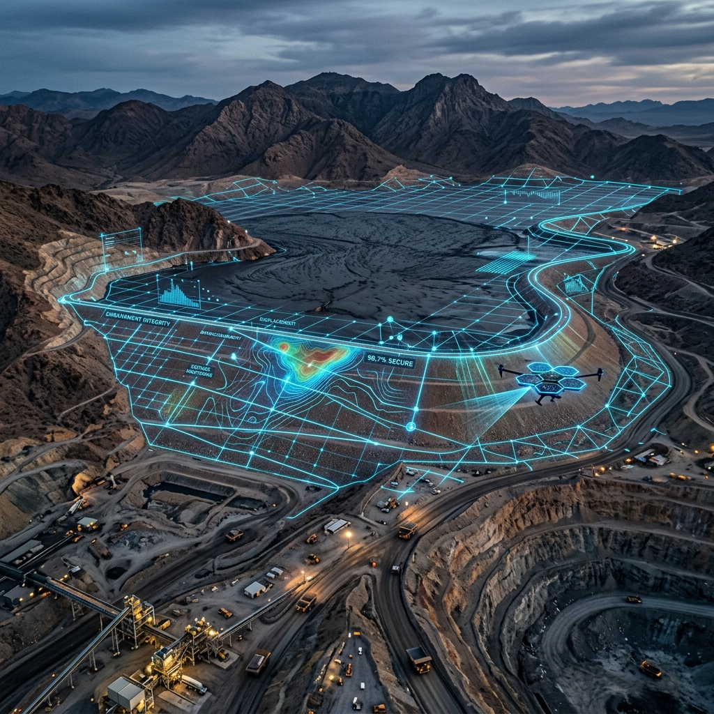 Early Detection of Tailings Dam Subsidence